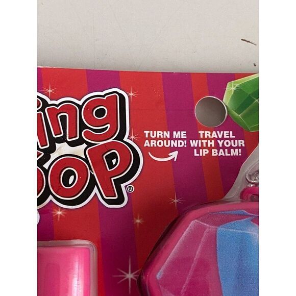 Taste Beauty Ring Pop Strawberry Flavored Lip Balm & Keychain NEW - Picture 5 of 9